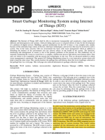 Smart Garbage Monitoring System Unsing Internet PDF