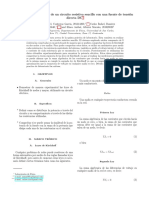 Análisis de Un Circuito Resistivo Sencillo Con Una Fuente de Tensión Directa DC