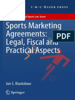 (ASSER International Sports Law Series) Ian S. Blackshaw (auth.)-Sports Marketing Agreements_ Legal, Fiscal and Practical Aspects-T.M.C. Asser Press (2012).pdf