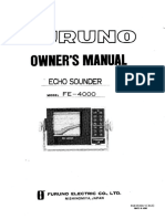 manual radar fe4000