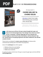 20 Ways to Play II v I VI Chord Progression
