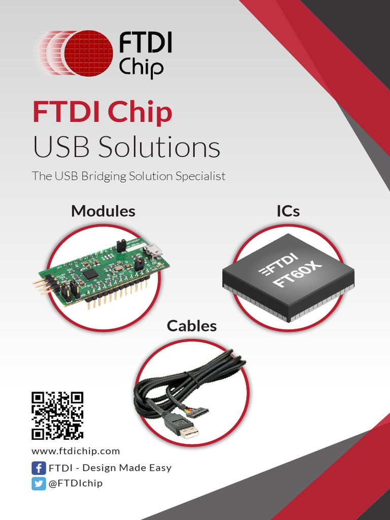 FTDI Chip: USB Solutions | PDF | Usb | Device Driver