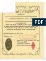 Xutšu Indigenous Standing Process Certificate of Completion