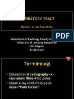 Respiratory Tract: Mashuri, DR.,SP - Rad.,M.Kes