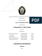 Tugas Penyelidikan Epidemiologi