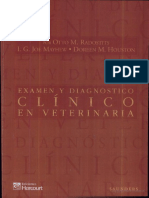 Examen y Diagnostico Clinico en Veterinaria - Otto M. Radostits, I. G. Joe Mayhew and Doreen M. Houston