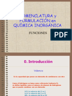 Nomenclatura y Formulación Química