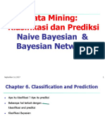 Data Mining: Klasifikasi Dan Prediksi: Naive Bayesian & Bayesian Network