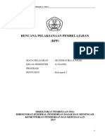 RPP KD 3.2 K13 Menjelaskan Dan Menentukan Penyelesaian Pertidaksamaan Rasional Dan Irasional Satu Variabel