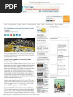 Por Uma Democracia Que Não Esteja à Venda