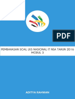 Pembahasan Soal LKS Nasional It Nsa Tahun 2016 Modul 3 PDF