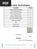 Download Learn Web Technologies by Ashish SN3589475 doc pdf