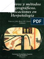 Objetivos y Metodos Biogeograficos Aplicados en Herpetologia-Zoobooks