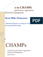 Welcome To Champs: Dorie Miller Elementary