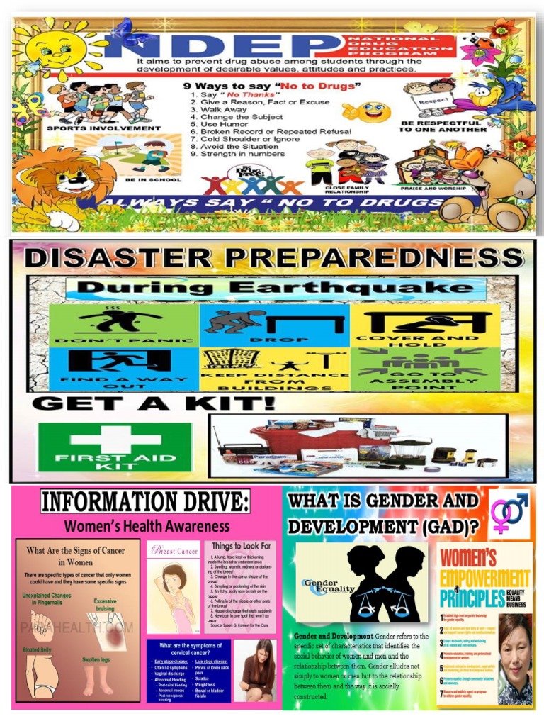 NDEP Corner Posters PDF