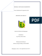 Zonificación de Los Suelos de Moquegua