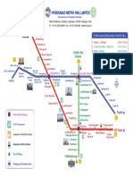 Metro Rail Map Pictorial
