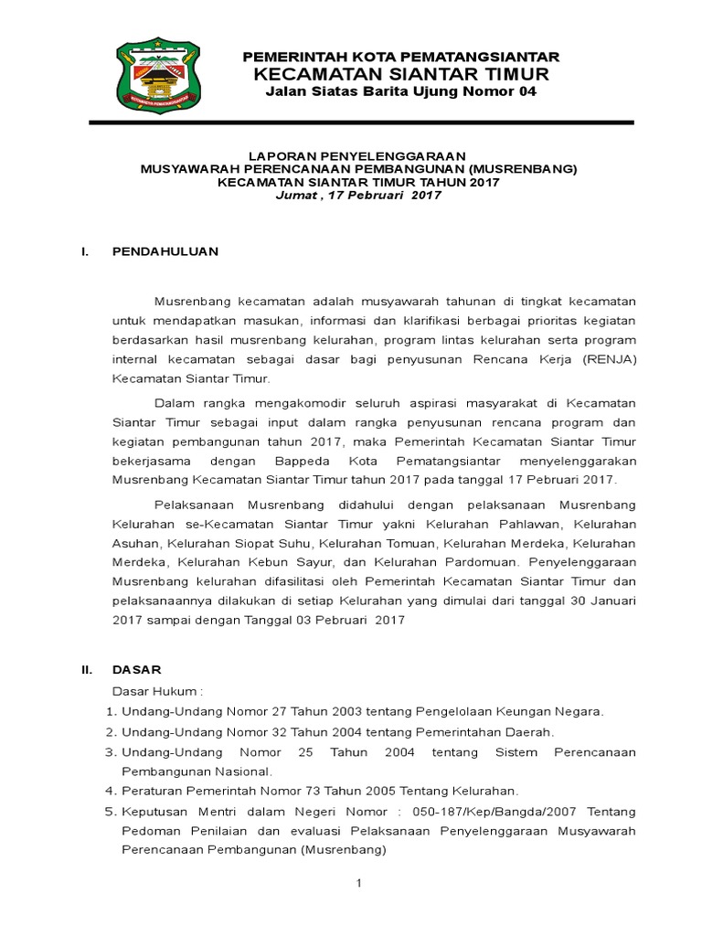 laporan-penyelenggaraan-musrenbang