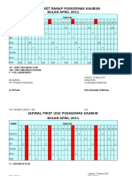 Jadwal Piket Ranap + UGD