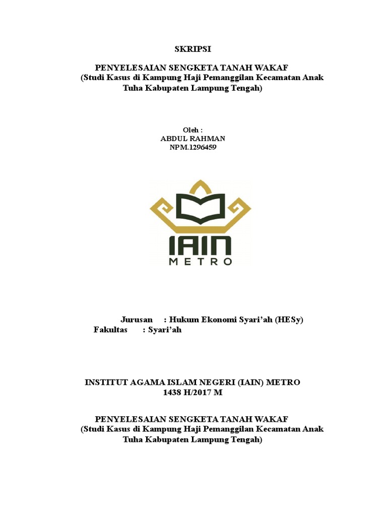 Skripsi Abdul Rahman Npm 1296459