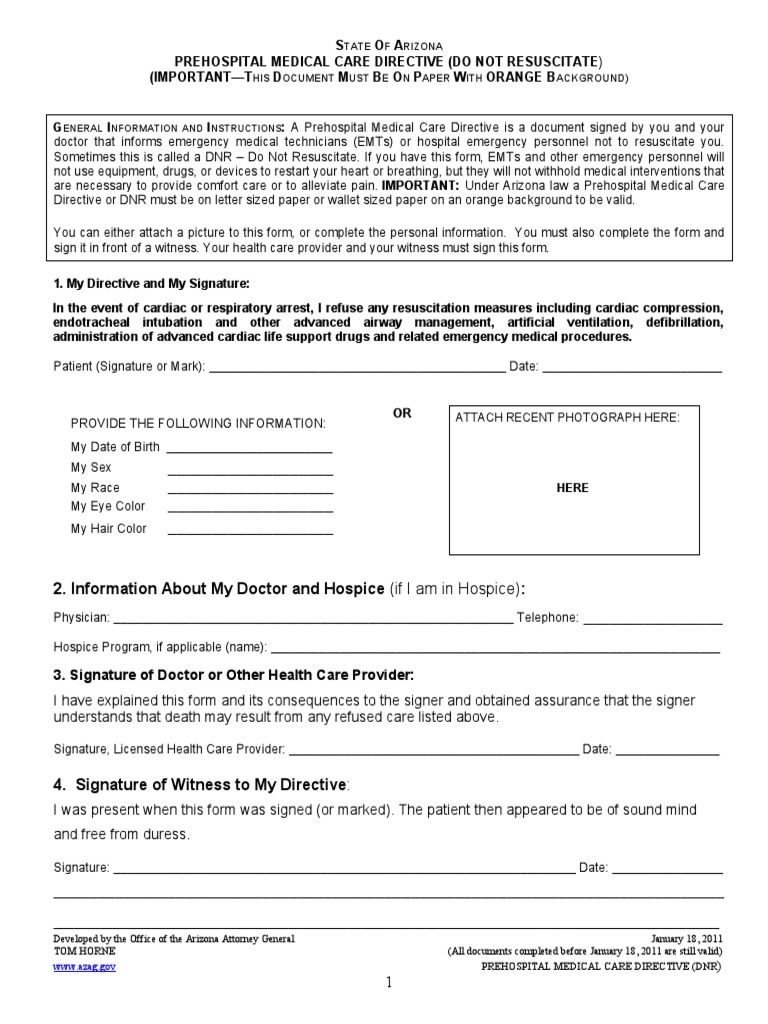 DNR PDF | PDF | Emergency Medical Services | Cardiopulmonary Resuscitation