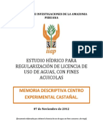 Estudio para REGULARIZACIÓN DE LICENCIA DE USO DE AGUAS SUB TERRANEAS.pdf