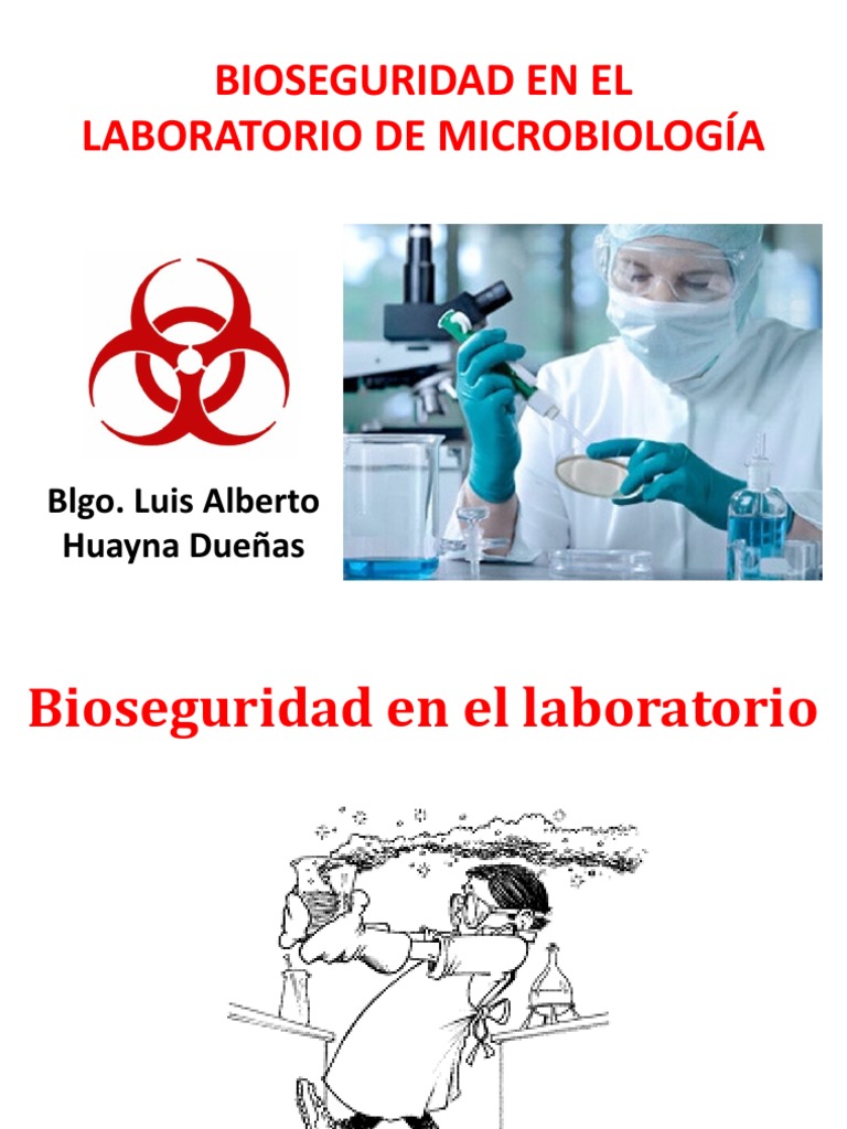Bioseguridad en El Laboratorio de Microbiología | PDF | Infección ...