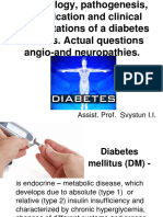 01. the Etiology, Pathogenesis, Classification of DM