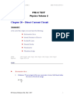 Chapter 20 - Direct Current Circuit: Pre-U Text Physics Volume 2