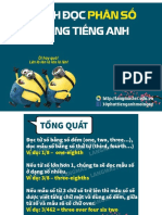 Cách Đọc Phân Số Trong Tiếng Anh