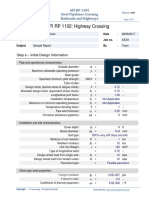 Sample Report - API RP 1102 - Highway