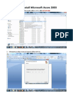 Cara Menginstall Microsoft Acces 2003