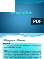 PAGSULAT