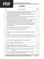 Final Linux Programming Lab Manual