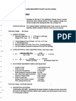 Puu-0 4400 Wastewater Treatment Plant Calculations PDF