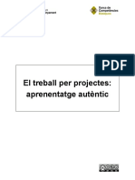 Treball Projectes Aprenentatge Autentic PDF
