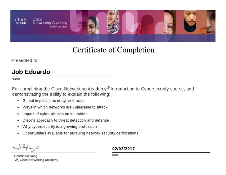 Cisco Certificate | PDF