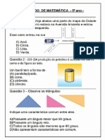 PDF: Simulado de Matemática - 5º Ano Do Ensino Fundamental 1 - Ii Ciclo