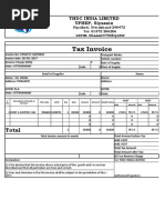 Tax Invoice - Intra State