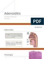 Adenoiditis Exposición