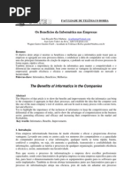 Artigo Benef a Nas Empresas
