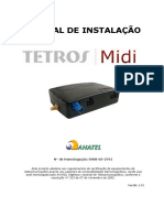 Manual de Instalação Do Tetros MIDI V1.01