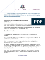 Extrait Du Guide de Démarrage en Production Musicale (2/4)