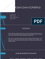 Perbedaan Yayasan Dan Koperasi