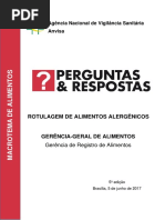 Rotulagem de Alergênicos