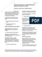 Thermometer Use and Calibration