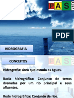 Conceitos básicos sobre hidrografia e recursos hídricos