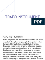12 Trafo Instrument