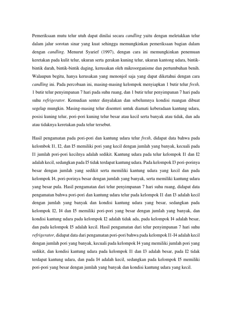 Candling PDF