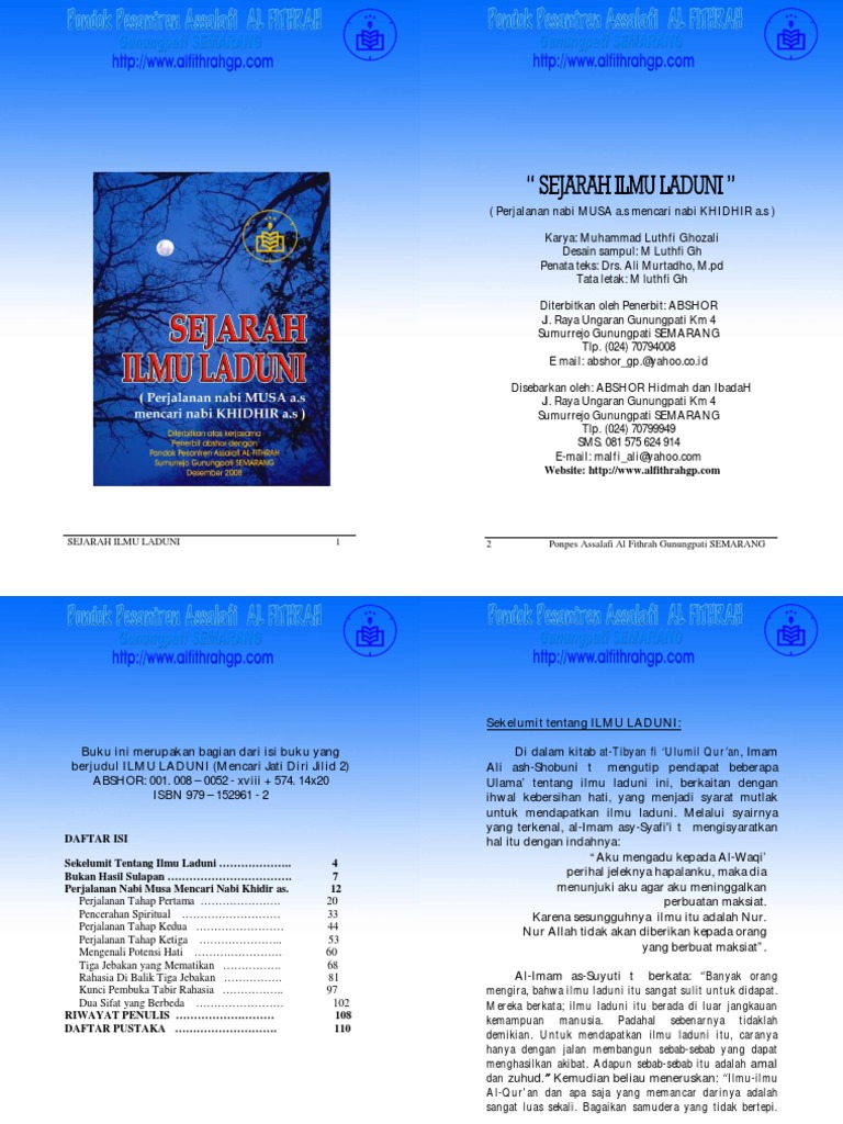 Sejarah Ilmu Laduni Perjalanan Nabi Musa As Mencari Nabi Khidir